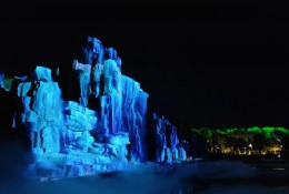 吉木薩爾縣天地園景區(qū)亮化項目