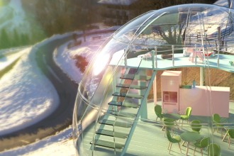 “網(wǎng)紅星空泡泡屋”浪漫到極致，快來(lái)躺著數(shù)星星吧！