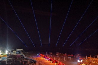 博湖孔雀海灘亮化項(xiàng)目