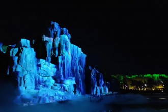 吉木薩爾縣天地園景區(qū)亮化項(xiàng)目